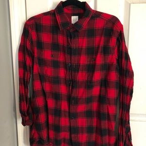 red and black flannel men’s small